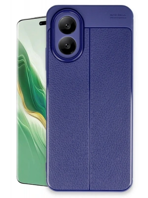 Newface Oppo A38 Kılıf Auto Focus Kapak - Lacivert