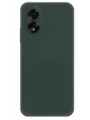 Newface Oppo A38 Kılıf First Silikon - Koyu Yeşil