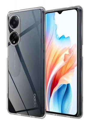 Newface Oppo A38 Kılıf Lüx Şeffaf Silikon