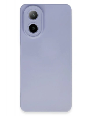 Newface Oppo A38 Kılıf Nano içi Kadife Silikon - Lila