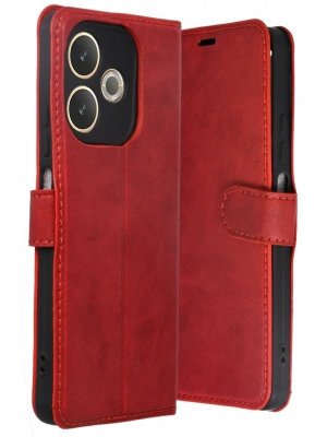 Newface Oppo A5 Pro 4G Trend S Plus Kapaklı Kılıf - Kırmızı