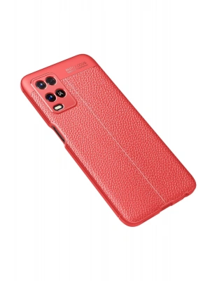 Newface Oppo A54 4G Kılıf Auto Focus Kapak - Kırmızı