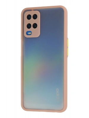 Newface Oppo A54 4G Kılıf Montreal Silikon Kapak - Pembe