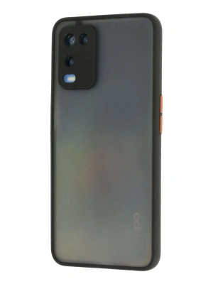 Newface Oppo A54 4G Kılıf Montreal Silikon Kapak - Siyah