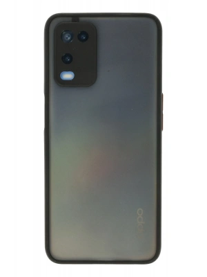 Newface Oppo A54 4G Kılıf Montreal Silikon Kapak - Siyah