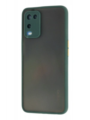 Newface Oppo A54 4G Kılıf Montreal Silikon Kapak - Yeşil