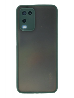 Newface Oppo A54 4G Kılıf Montreal Silikon Kapak - Yeşil