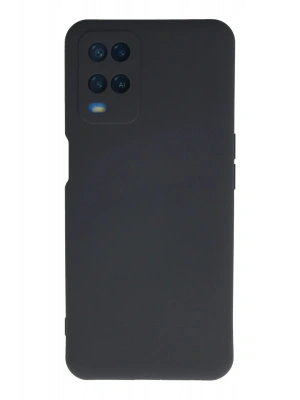 Newface Oppo A54 4G Kılıf Nano içi Kadife Silikon - Lacivert