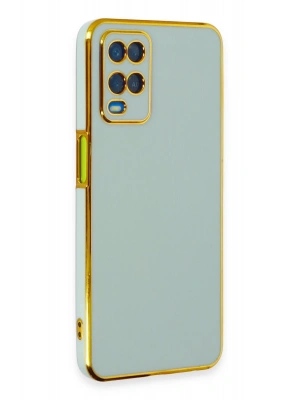 Newface Oppo A54 4G Kılıf Volet Silikon - Açık Yeşil