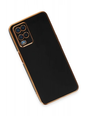 Newface Oppo A54 4G Kılıf Volet Silikon - Siyah