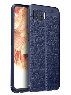 Newface Oppo A73 Kılıf Auto Focus Kapak - Lacivert