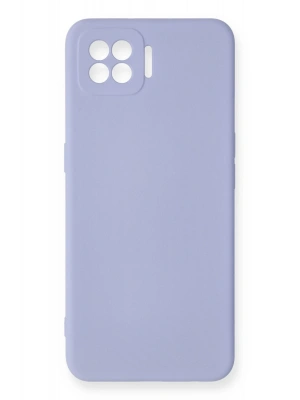 Newface Oppo A73 Kılıf Nano içi Kadife Silikon - Lila