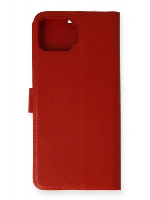 Newface Oppo A73 Kılıf Trend S Plus Kapaklı Kılıf - Kırmızı