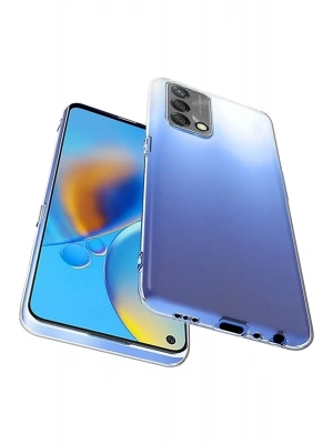 Newface Oppo A74 4G Kılıf Lüx Şeffaf Silikon