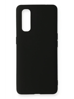 Newface Oppo Find X2 Kılıf First Silikon - Siyah