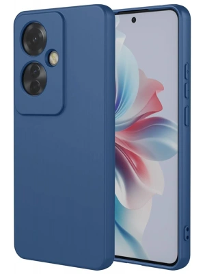 Newface Oppo Reno 11F Kılıf First Silikon - Lacivert
