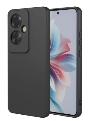 Newface Oppo Reno 11F Kılıf First Silikon - Siyah