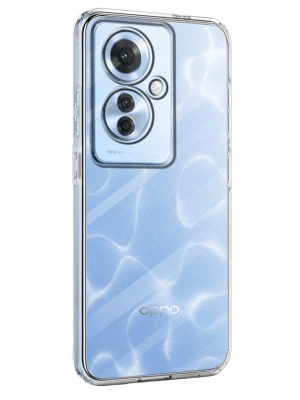 Newface Oppo Reno 11F Kılıf Lüx Şeffaf Silikon
