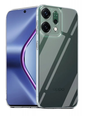 Newface Oppo Reno 14 Kılıf Lüx Şeffaf Silikon - Şeffaf