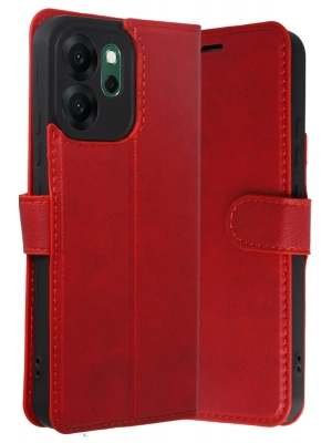 Newface Oppo Reno 14F Trend S Plus Kapaklı Kılıf - Kırmızı