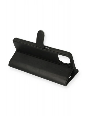 Newface Oppo Reno 4 Lite Kılıf Trend S Plus Kapaklı Kılıf - Siyah