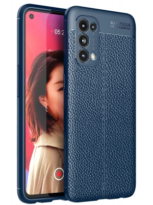 Newface Oppo Reno 5 Kılıf Auto Focus Kapak - Lacivert