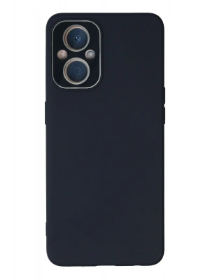 Newface Oppo Reno 7 Lite Kılıf Lansman Glass Kapak - Lacivert