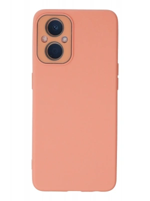 Newface Oppo Reno 7 Lİte Kılıf Lansman Glass Kapak - Pembe