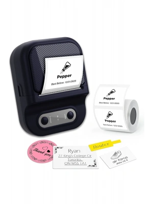 Newface P2 Kablosuz Etiket Yazıcı - Siyah