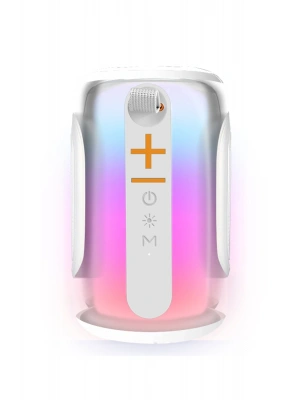 Newface Pluse 8 RGB Kablosuz Hoparlör - Beyaz