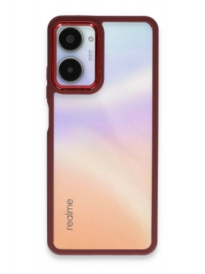 Newface Realme 10 Pro 5G Kılıf Dora Kapak - Kırmızı