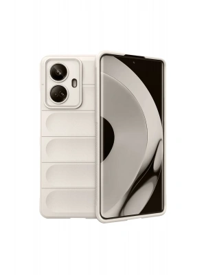 Newface Realme 10 Pro 5G Kılıf Optimum Silikon - Krem