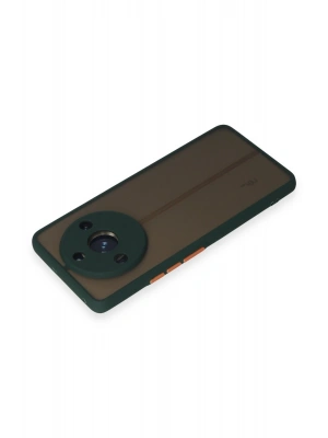 Newface Realme 11 Pro Kılıf Montreal Silikon Kapak - Yeşil