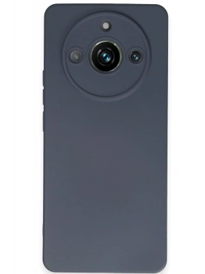 Newface Realme 11 Pro Kılıf Nano içi Kadife Silikon - Gri