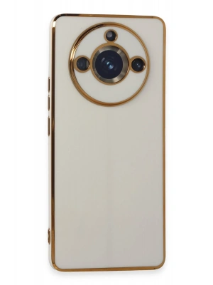 Newface Realme 11 Pro Kılıf Volet Silikon - Beyaz