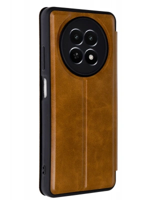 Newface Realme 12 5G Kılıf Flip Cover - Taba