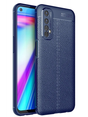 Newface Realme 7 Kılıf Auto Focus Kapak - Lacivert