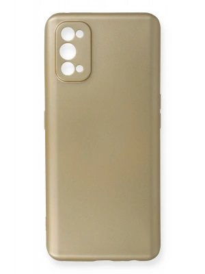 Newface Realme 7 Pro Kılıf First Silikon - Gold