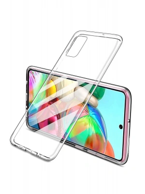 Newface Realme 7 Pro Kılıf Lüx Şeffaf Silikon - Şeffaf