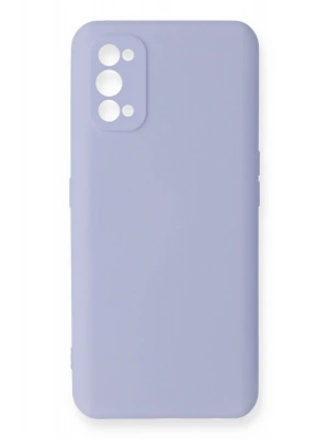 Newface Realme 7 Pro Kılıf Nano içi Kadife Silikon - Lila