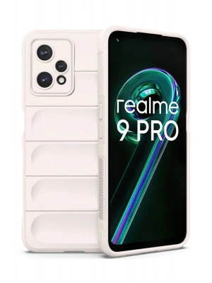 Newface Realme 9 Pro 5G Kılıf Optimum Silikon - Krem