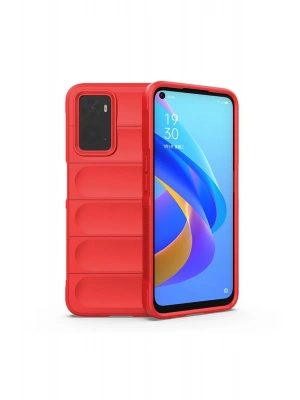 Newface Realme 9i 4G Kılıf Optimum Silikon - Kırmızı