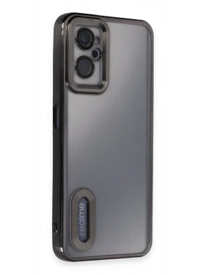 Newface Realme 9i 4G Kılıf Slot Silikon - Siyah