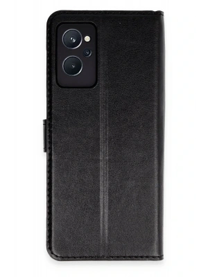 Newface Realme 9i 4G Trend S Plus Kapaklı Kılıf - Siyah