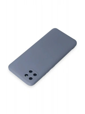 Newface Realme C11 Kılıf Nano içi Kadife Silikon - Gri
