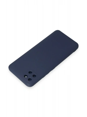 Newface Realme C11 Kılıf Nano içi Kadife Silikon - Lacivert