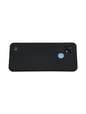 Newface Realme C21 Kılıf Nano içi Kadife Silikon - Lacivert