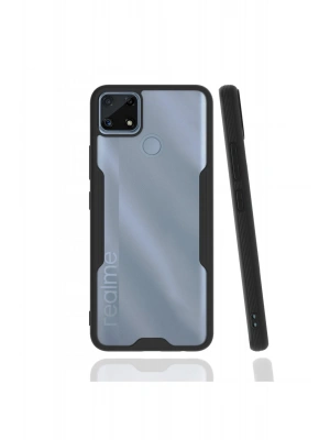 Newface Realme C25 Kılıf Platin Silikon - Siyah
