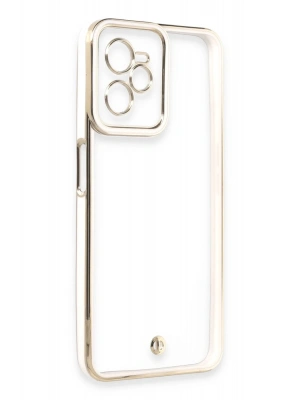 Newface Realme C35 Kılıf Liva Lens Silikon - Beyaz