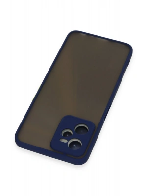 Newface Realme C35 Kılıf Montreal Silikon Kapak - Lacivert